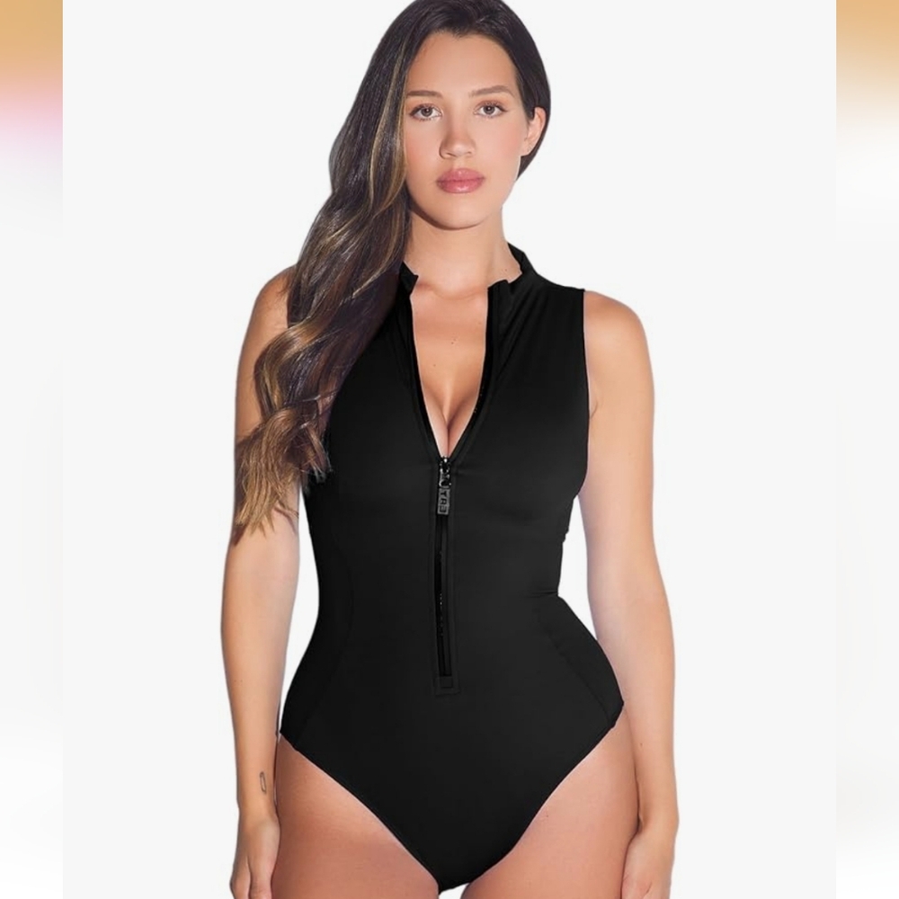 Ta3 Sleeveless Surfy Swimsuit